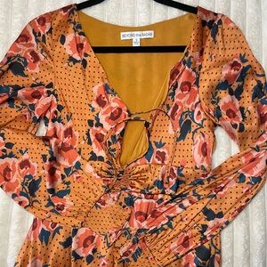 Beyond the Radar Floral Dress